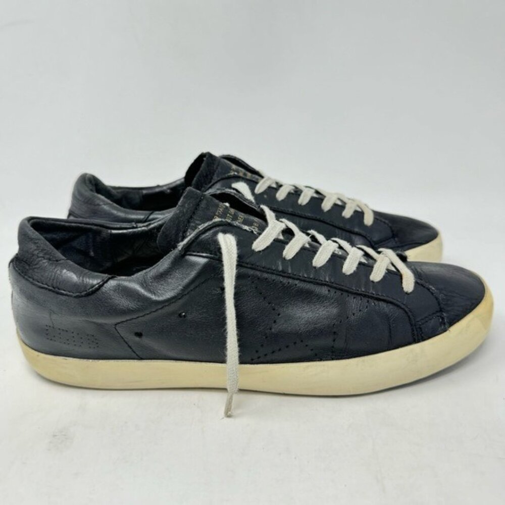 Golden Goose Black Leather Sneakers size 41